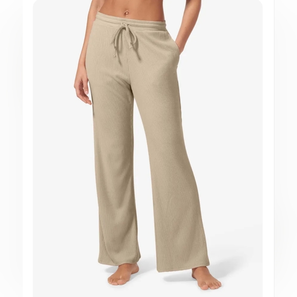 Tommy John Zen Ribbed Pants Size Large - Picture 2 of 12